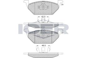  181338 - 181338 ANDEL PAST. FRENO SKODA FABI