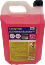 LUBRICANTES GOOYEAR GY3070090005 - ANTICONGELANTE Y REFRIGERANTE 50% OAT ROJO 5LITROS
