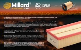 FILTRO DE AIRE  MILLARD